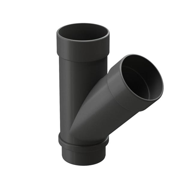 Döcke LUX Тройник 45˚ (Графит) изображение, анонсные картинки товара