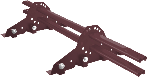 Снегозадержатель для фальцевой кровли Grand Line RAL 3005 1м изображение, анонсные картинки товара