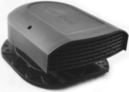 Вентиль кровельный Kredo GrandLine - KTV черный изображение, анонсные картинки товара