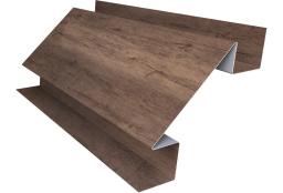 Планка угла внутреннего сложного БХ new 0,45 Print Premium Almond Wood Fresh (3м) изображение, анонсные картинки товара
