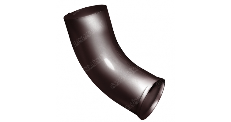 Колено стока 90 мм RAL 8017 шоколад изображение, анонсные картинки товара