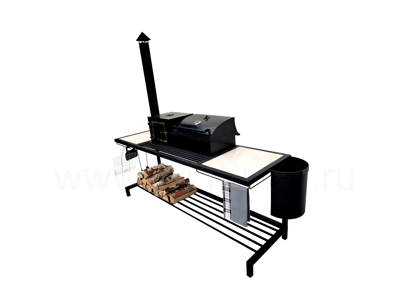 Мангал Лофт М.423+2П-Т4 изображение, анонсные картинки товара