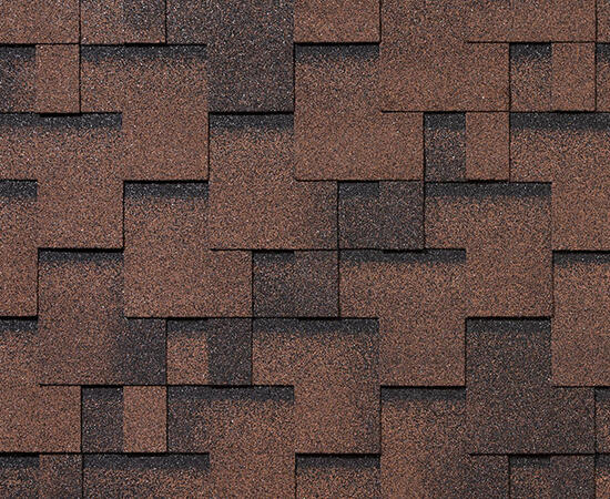 RoofShield черепица Фемили Эко Лайт Модерн (3м2) Коричневый с оттенением изображение, анонсные картинки товара