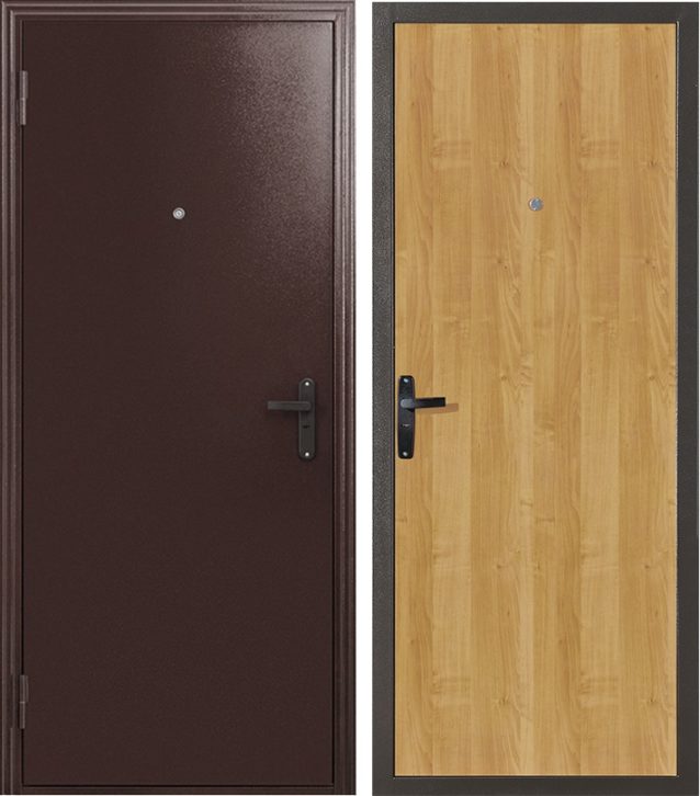 Дверь металлическая 060 1100 МИЛ ОРЕХ 850 R изображение, анонсные картинки товара