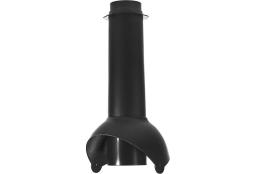 Выход канализации Krovent Pipe-VT 110 неизолированный черный изображение, анонсные картинки товара