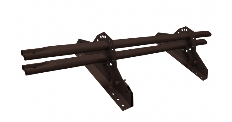 Снегозадержатель для фальцевой кровли Grand Line RAL 8017 1м изображение, анонсные картинки товара