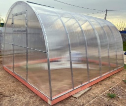 Теплица 6м с поликарбонатом "Агросфера-Титан" 40*20 (3*2м) (шаг дуг 0,67м) с монтажом на брус изображение, анонсные картинки товара