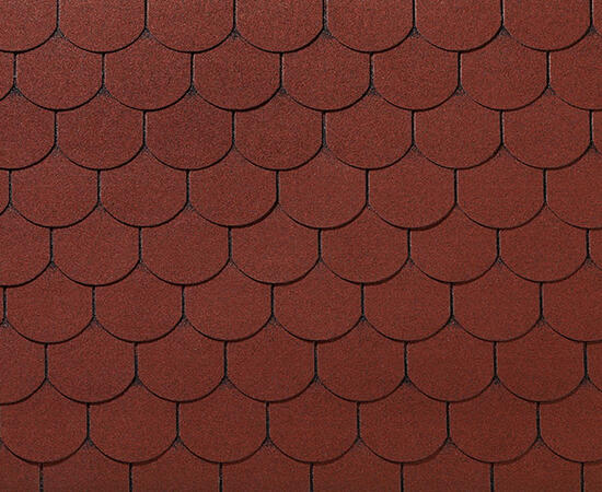 RoofShield черепица Фемили Лайт Готик (3м2) Красный изображение, анонсные картинки товара
