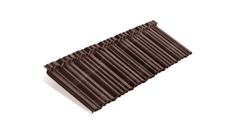 Лист Metrotile MetroShake 2 коричневый изображение, анонсные картинки товара