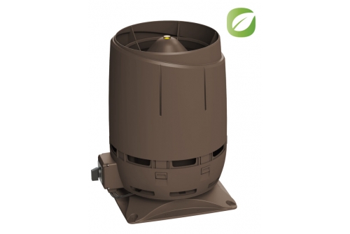 Вентилятор FLOW ECo125S + основание 300x300 коричневый изображение, анонсные картинки товара