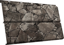 ЭкоБрус 3D Grand Line 0,45 Принт Элит с пленкой Королевский камень TwinColor изображение, анонсные картинки товара