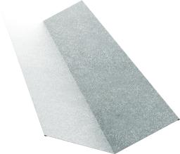 Планка ендовы верхней 145х145 0,45 Zn (2м) изображение, анонсные картинки товара