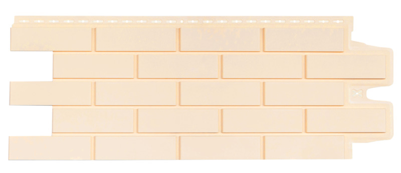 Фасадная панель Grand Line Клинкерный кирпич Classic бежевый изображение, анонсные картинки товара