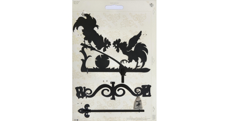 Флюгер большой Duck & Dog 001 Петухи изображение, анонсные картинки товара