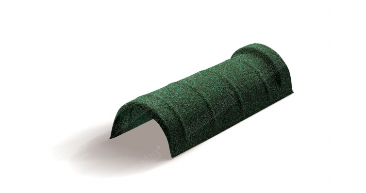 Конек полукруглый одинарный Mtile зеленый изображение, анонсные картинки товара