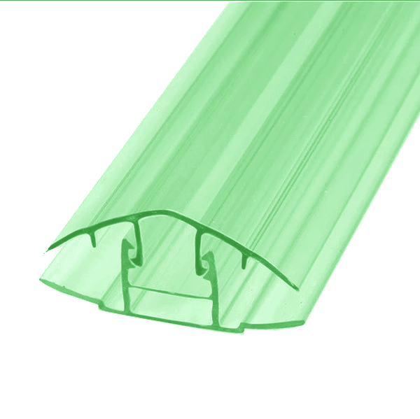 Профиль разъемный соединительный НСР 6-10 мм L=6 м (зелёный) изображение, анонсные картинки товара