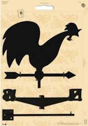 Флюгер большой эконом Duck & Dog 013 Петушок изображение, анонсные картинки товара