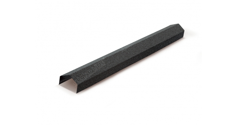 Конек ребровой, ширина 130мм Mtile серый изображение, анонсные картинки товара