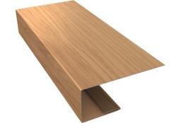 J-Профиль 18мм Верховье 0,45 Print Elite Honey Wood TwinColor (3м) изображение, анонсные картинки товара