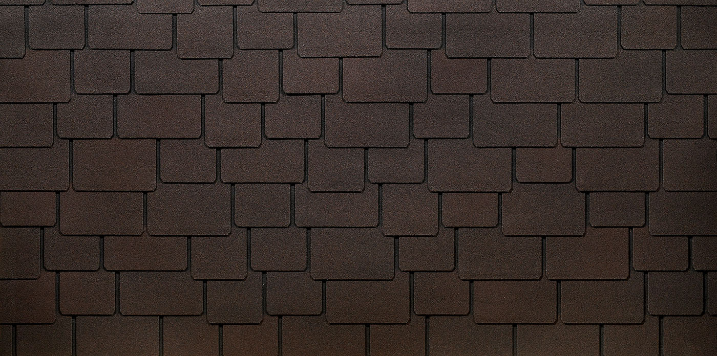Гибкая черепица Döcke PIE PREMIUM/ САППОРО/ Зрелый каштан изображение, анонсные картинки товара