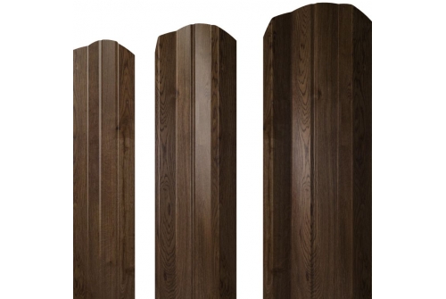 Штакетник М-образный А фигурный 0,45 Print Premium Antique Wood изображение, анонсные картинки товара