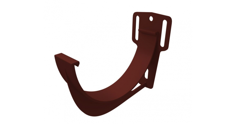 Кронштейн желоба slider Классика 120 ПВХ Grand Line шоколадный (RAL 8017) изображение, анонсные картинки товара