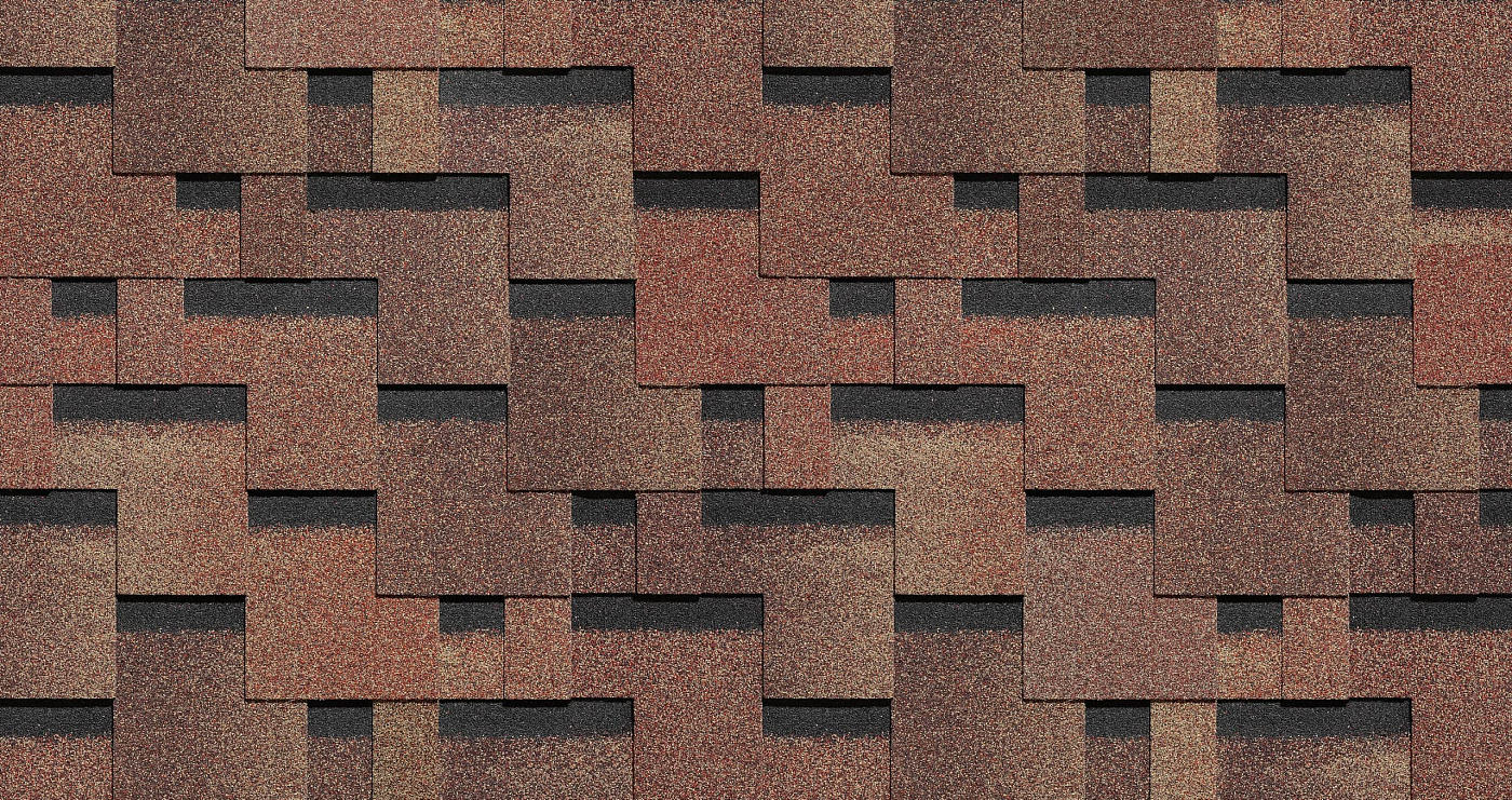 Гибкая черепица Döcke PIE PREMIUM/ ГЕНУЯ/ Амаретто изображение, анонсные картинки товара