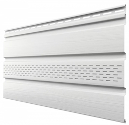 ТН ОПТИМА, Софит, частично перфорированный, жасмин, 3м 10шт/упак изображение, анонсные картинки товара