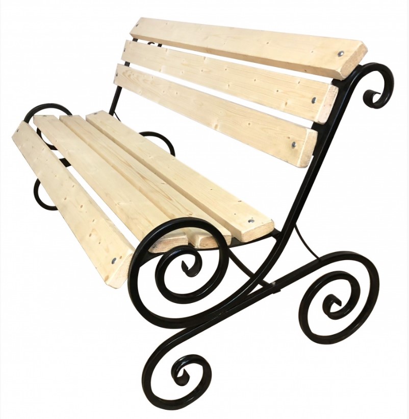 Лавочка садовая Завиток изображение, анонсные картинки товара