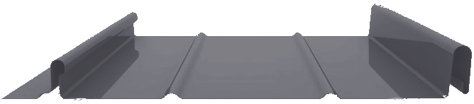 Кликфальц Line 0,5 Satin Мatt RAL 7016 антрацитово-серый изображение, анонсные картинки товара