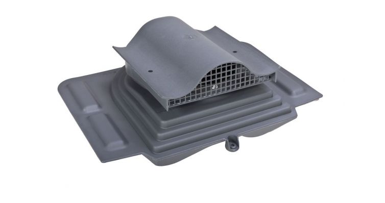 Вентиль кровельный универс. PELTI - KTV серый изображение, анонсные картинки товара