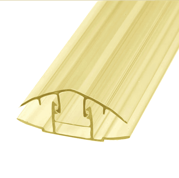 Профиль соединительный крышка HСP 6-10 мм L=6 м (желтый) изображение, анонсные картинки товара