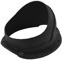 Элемент проходной Krovent Base-VT Kvinta 125/150 черный изображение, анонсные картинки товара