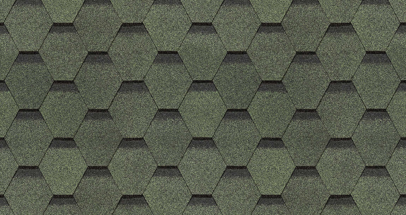Гибкая черепица Döcke PIE EUROPA/ KARAT/ Зеленый изображение, анонсные картинки товара