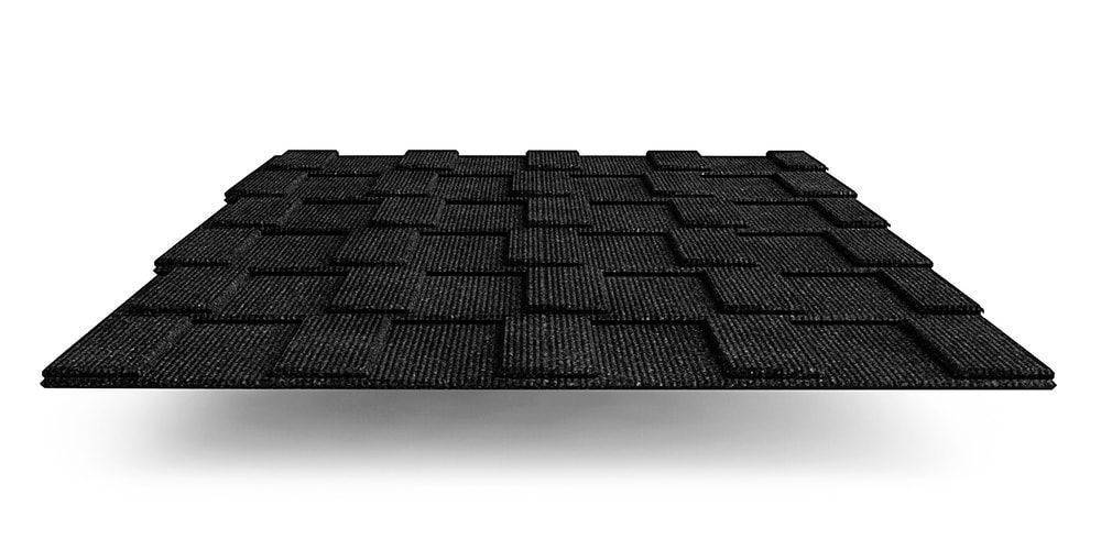 Лист Metrotile MetroViksen черный изображение, анонсные картинки товара