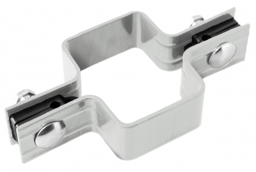 Крепление хомут 60х40 RAL 7035 изображение, анонсные картинки товара