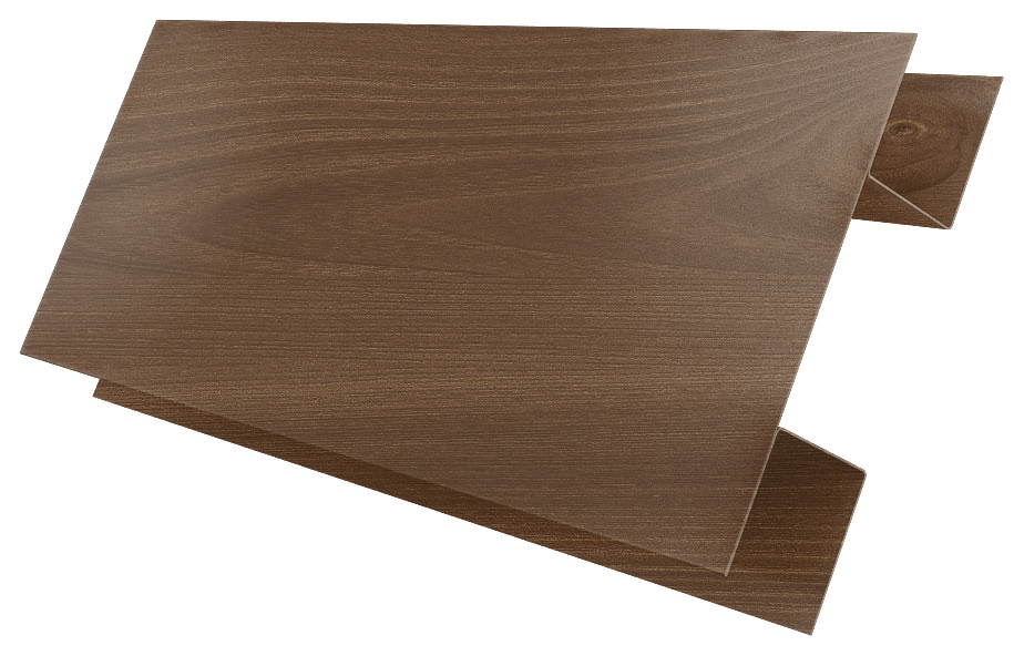 Планка H-образная Экобрус 0,45 Print Premium с пленкой Antique Wood (2м) изображение, анонсные картинки товара