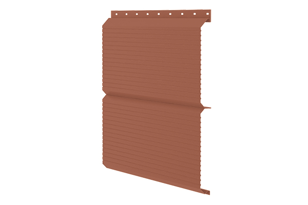 ЭкоБрус Гофр Grand Line 0,45 ПЭ с пленкой RAL 8004 терракота изображение, анонсные картинки товара