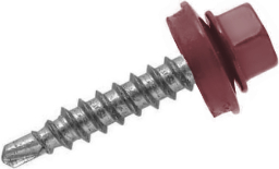 Саморез по металлу Daxmer 5,5х19 RAL 3004 (250) сверло №3 изображение, анонсные картинки товара