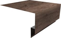 Планка околооконная сложная БХ new 250х75х27 0,45 Print Premium Almond Wood Fresh (3м) изображение, анонсные картинки товара