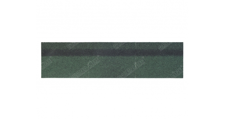 ТЕХНОНИКОЛЬ Гибкая черепица, коньково-карнизная, Зеленый изображение, анонсные картинки товара