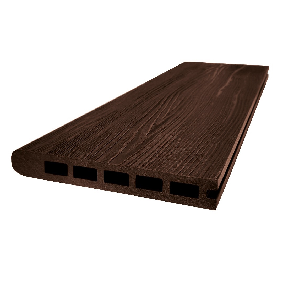 Стартовая доска-ступень ДПК Grand Line 160х22мм 3D Шоколад 4 м изображение, анонсные картинки товара