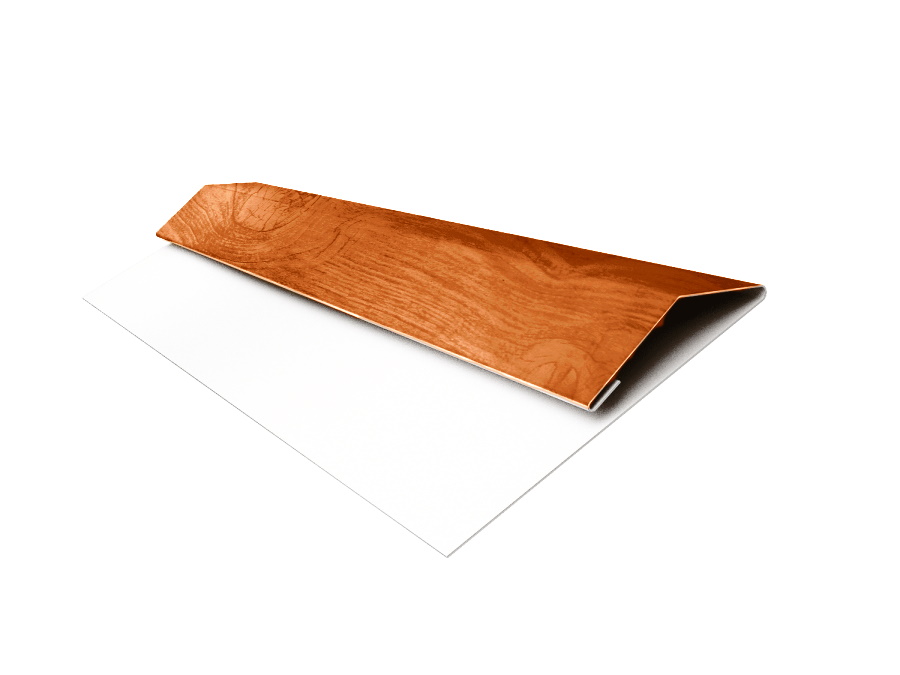 Планка стартово-финишная (Блок-хаус, Экобрус) Grand Line 0,45 Print Premium Rowan Fresh TwinColor (3м) изображение, анонсные картинки товара