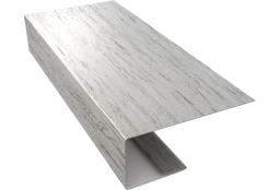 J-Профиль 18мм Верховье 0,45 Print Elite Snow Wood TwinColor (2м) изображение, анонсные картинки товара