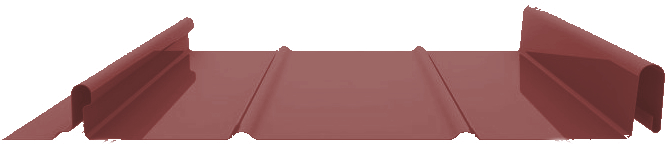 Кликфальц Line 0,5 Satin RAL 3011 коричнево-красный изображение, анонсные картинки товара