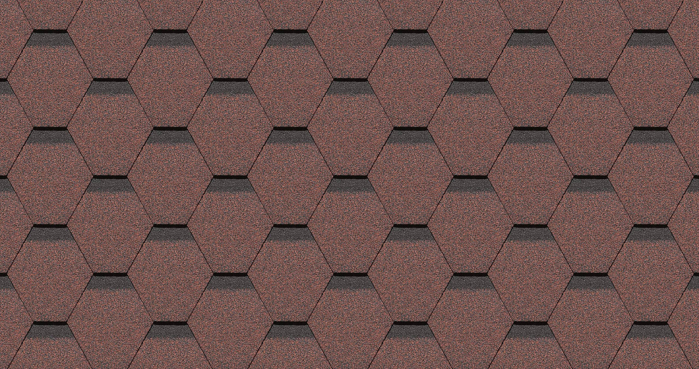 Гибкая черепица Döcke PIE STANDARD/ СОТА/ Красный изображение, анонсные картинки товара