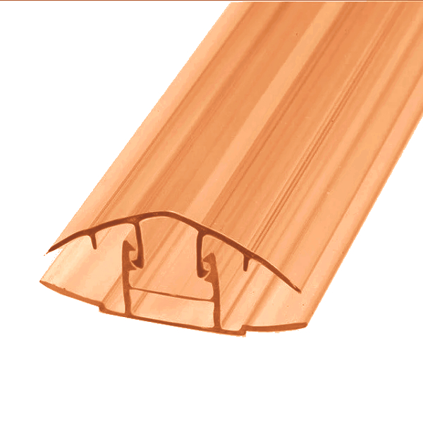 Профиль разъемный соединительный НСР 6-10 мм L=6 м (коричневый) изображение, анонсные картинки товара