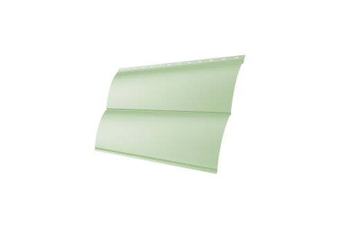 Блок-хаус new Grand Line 0,45 PE с пленкой RAL 6019 бело-зеленый изображение, анонсные картинки товара