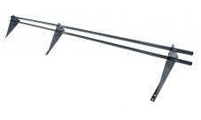 Снегозадержатель трубчатый для фальцевой кровли Optima RAL 7024 3м изображение, анонсные картинки товара