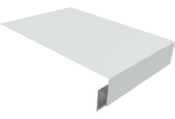 Планка околооконная сложная 300х50х18 (j-фаска) 0,4 PE с пленкой RAL 9003 сигнальный белый (3м) изображение, анонсные картинки товара
